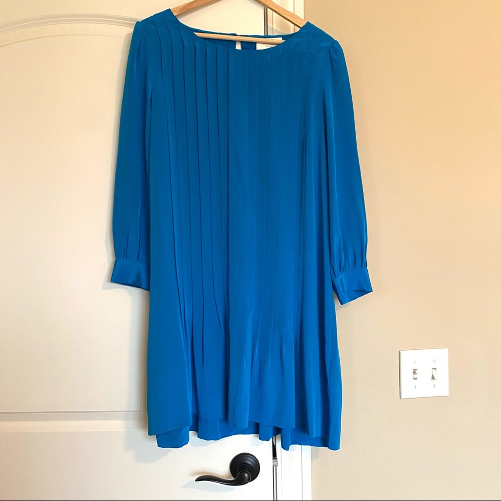 Kate Spade blue silk dress